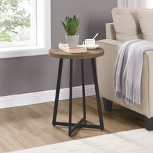 Load image into Gallery viewer, 22&#39;&#39; Tall Solid Wood Cross Legs End Table
