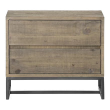 Load image into Gallery viewer, 22&#39;&#39; Tall 2 - Drawer Nightstand in Driftwood
