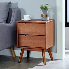 Load image into Gallery viewer, 23.98&#39;&#39; Tall 2 - Drawer Solid Wood Nightstand
