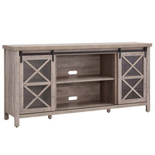 Load image into Gallery viewer, Clementine 68&quot; Gray Oak TV Stand
