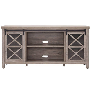 Clementine 68" Gray Oak TV Stand