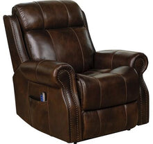 Load image into Gallery viewer, Lift Chair Recliner with Power Headrest and Lumbar Assist in Tonya Brown
