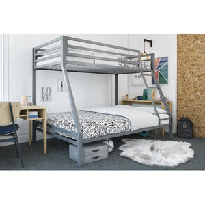 Mainstays Premium Twin over Full Bunk Bed, Multiple Colors