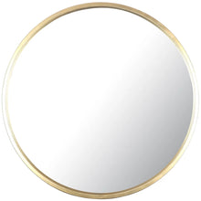 Load image into Gallery viewer, 24 &quot; Round Wall Mirror, Gold Modern Metal Frame Bathroom Bedroom Decor
