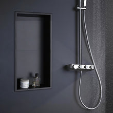 Load image into Gallery viewer, 24&quot; X 12&quot; Stainless Steel Rectangular Recessed Shower Niche
