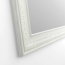 Load image into Gallery viewer, 24 In W. X 36 In H. Framed Rectangular Bathroom Vanity Mirror In Decorative Weathered White
