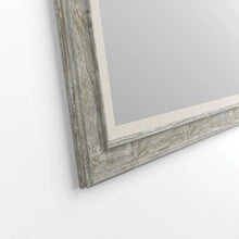 Load image into Gallery viewer, 24 In W. X 36 In H. Framed Rectangular Bathroom Vanity Mirror In Embossed Oak
