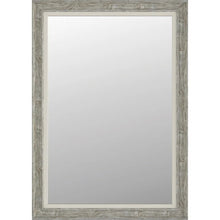 Load image into Gallery viewer, 24 In W. X 36 In H. Framed Rectangular Bathroom Vanity Mirror In Embossed Oak
