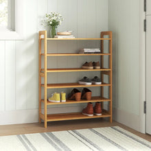 Load image into Gallery viewer, 24 Pair Shoe Rack, 6.2&quot; H
