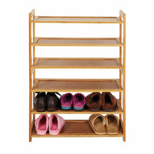Load image into Gallery viewer, 24 Pair Shoe Rack, 6.2&quot; H
