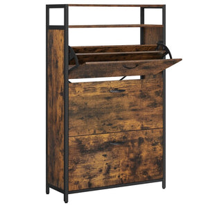 24 Pair Shoe Storage Cabinet