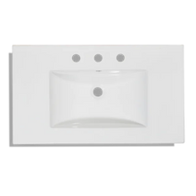 Load image into Gallery viewer, 24&#39;&#39; Single Bathroom Vanity Top in White with Sink
