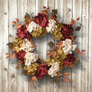 24" Artificial Berry Wreath