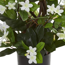 Load image into Gallery viewer, 24&quot; Artificial Flowering Plant in Pot
