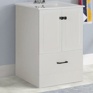 24" Free-standing Single Bathroom Vanity Base Only 2743AH