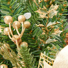 Load image into Gallery viewer, 24&quot; Lighted Rattan Wreath
