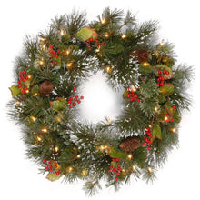 Load image into Gallery viewer, 24&quot; Lighted Wreath
