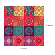 Load image into Gallery viewer, 24&quot; x 24&quot; Gel Peel &amp; Stick Mosaic Tile, (Set of 16)
