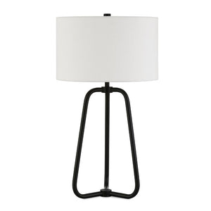 25.5" Table Lamp, Blackened Bronze #2350HW