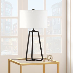 25.5" Table Lamp, Blackened Bronze #2350HW