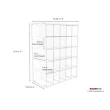 Load image into Gallery viewer, 25 Pair Stackable Shoe Rack
