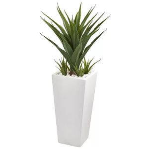 25" Artificial Agave Plant in Planter