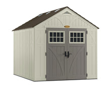 Load image into Gallery viewer, Suncast Tremont 547 Cu. Ft. Storage Shed BMS8100  + Suncast Tremont Customizable Shed Kit With Windows (BMS85)#1457HW
