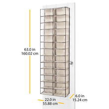 Load image into Gallery viewer, 26 Pair Overdoor Shoe Organizer B65 283
