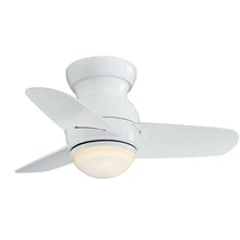 Load image into Gallery viewer, 26&#39;&#39; Spacesaver 3 - Blade LED Propeller Ceiling Fan with Light Kit Included
