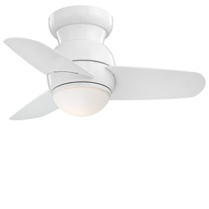 26'' Spacesaver 3 - Blade LED Propeller Ceiling Fan with Light Kit Included