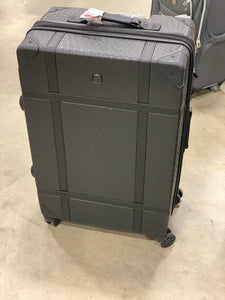 SWISSGEAR 26" Hardside Trunk Carry On Suitcase - Black