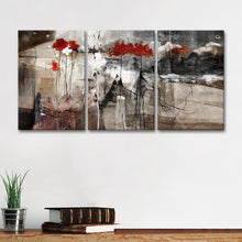 Load image into Gallery viewer, &#39;Abstract&#39; 3 Piece Print of Painting on Canvas Set 7768
