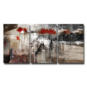 'Abstract' 3 Piece Print of Painting on Canvas Set 7768