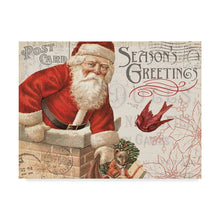 Load image into Gallery viewer, &#39;Antique Holiday I&#39; Acrylic Painting Print on Wrapped Canvas MR44
