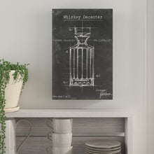 Load image into Gallery viewer, &#39;Barware Blueprint VII&#39; Graphic Art Print on Canvas #864HW
