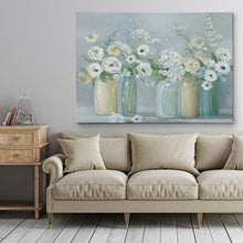 Load image into Gallery viewer, &#39;Blooming Meadow Beauties&#39; Watercolor Painting Print on Wrapped Canvas #908HW
