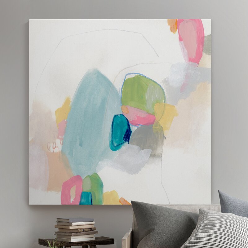 'Candy Jacket II' - Painting Print on Canvas GL64