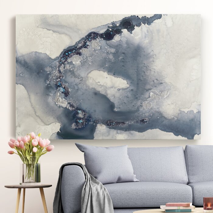 'Celestial Paynes II' - Painting Print on Canvas #9656