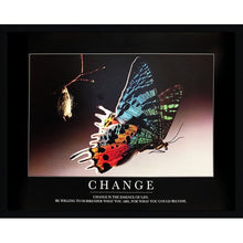 Load image into Gallery viewer, &#39;Change Butterfly&#39; Framed Graphic Art Print (2489RR)
