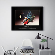 Load image into Gallery viewer, &#39;Change Butterfly&#39; Framed Graphic Art Print (2489RR)
