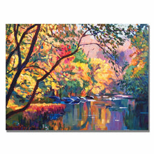 Load image into Gallery viewer, &#39;Color Reflections&#39; Painting Print on Wrapped Canvas MRM1929
