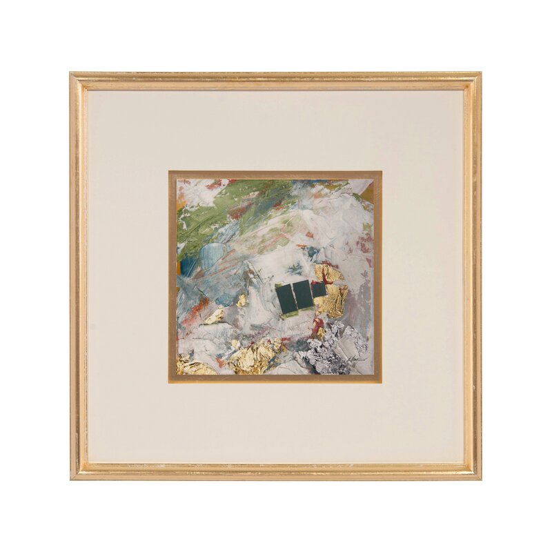 Beige 'Confetti II' Framed Print (Set of 2) 7787