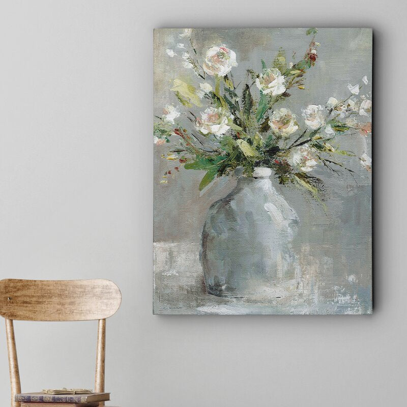 'Country Bouquet I' Wrapped Canvas Print  #CR1021