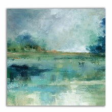 Load image into Gallery viewer, 32&quot; H x 32&quot; W x 1.5&quot; D Blue/Green &#39;Emerald Isle&#39; - Print on Canvas 1035AH
