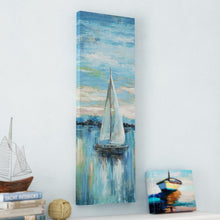 Load image into Gallery viewer, &#39;Evening Bay II&#39; Oil Painting Print on Wrapped Canvas #2046HW
