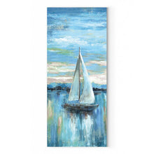 Load image into Gallery viewer, &#39;Evening Bay II&#39; Oil Painting Print on Wrapped Canvas #2046HW

