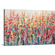 Load image into Gallery viewer, 32&quot; H x 48&quot; W x 1.25&quot; D Multicolored &#39;Flourish of Spring&#39; - Painting on Canvas (SB216)
