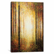 Load image into Gallery viewer, &#39;Golden Light through Trees&#39; Graphic Art Print on Canvas 26 x 40 3312RR
