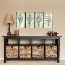 Load image into Gallery viewer, &#39;Herbs&#39; by Vassileva - 4 Piece Picture Frame Graphic Art Print Set on Paper #847HW
