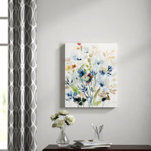 Load image into Gallery viewer, 20" H x 16" W x 1.5 D Blue/White/Brown/Red/Gray 'Holland Spring Mix I' - Wrapped Canvas Painting Print GL96

